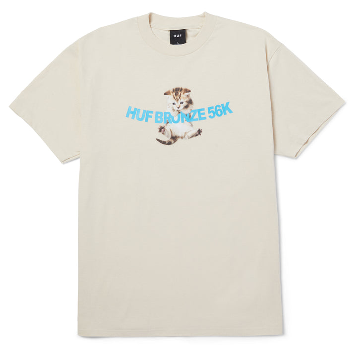 Huf x Bronze Hang In There T-Shirt Natural