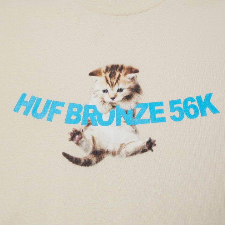 Huf x Bronze Hang In There T-Shirt Natural