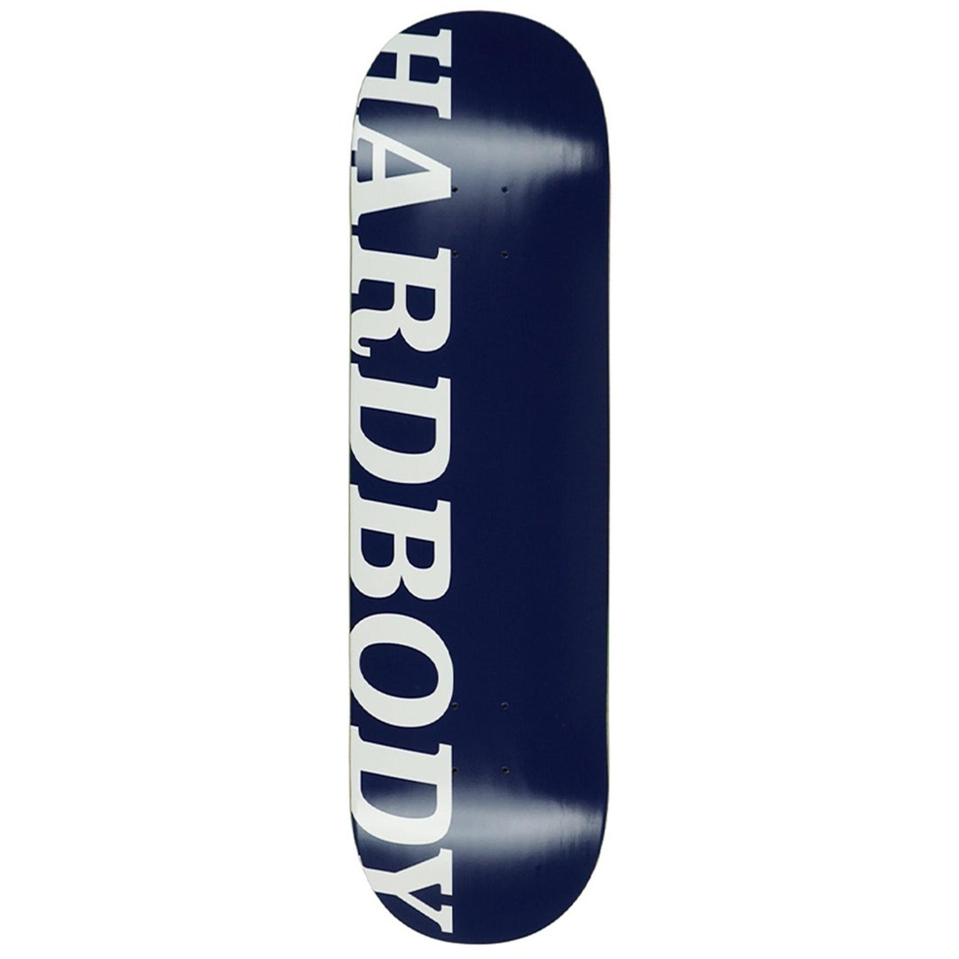 Hardbody Logo Deck (Navy) 8.125"