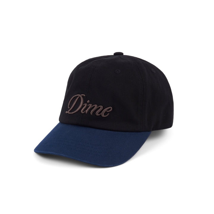 Dime Cursive Low Pro Hat Black/Midnight