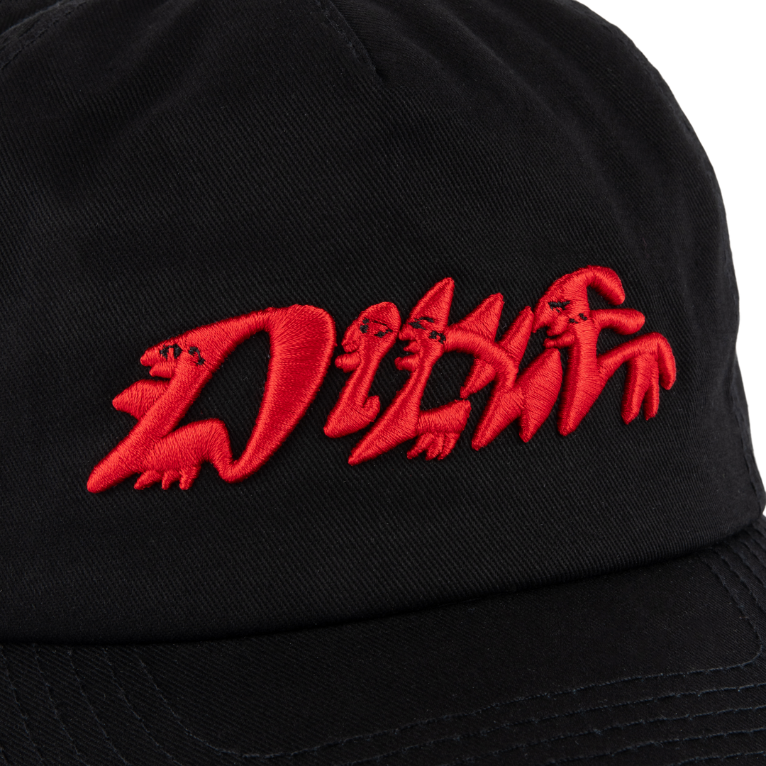 Dime Happy Worker Hat Black