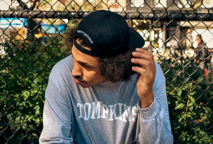 Hopps x Quartersnacks Patch Snapback Black