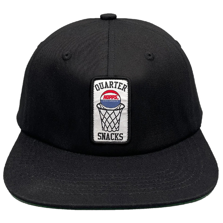 Hopps x Quartersnacks Patch Snapback Black