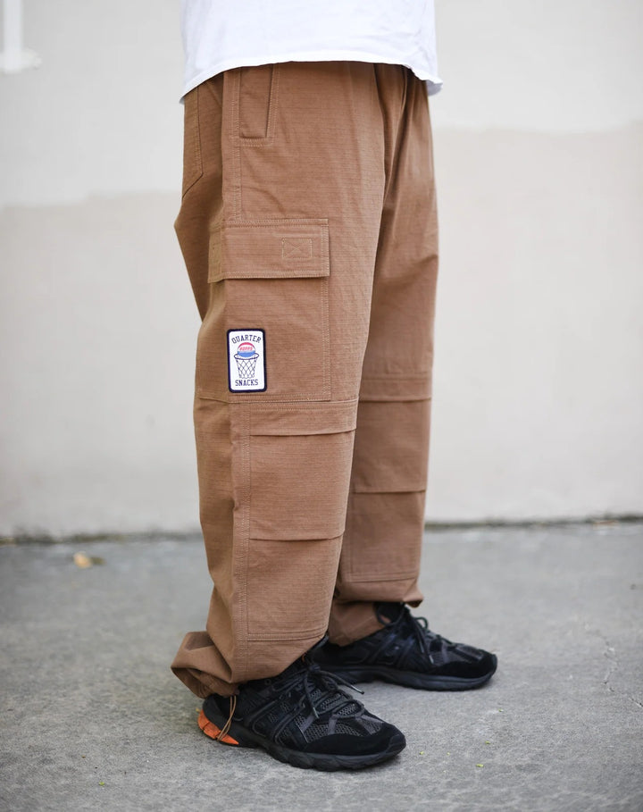 Hopps x Quartersnacks Tactical Cargo Pants Khaki