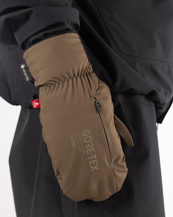 Howl Pocket Gore-Tex Mitt Olive