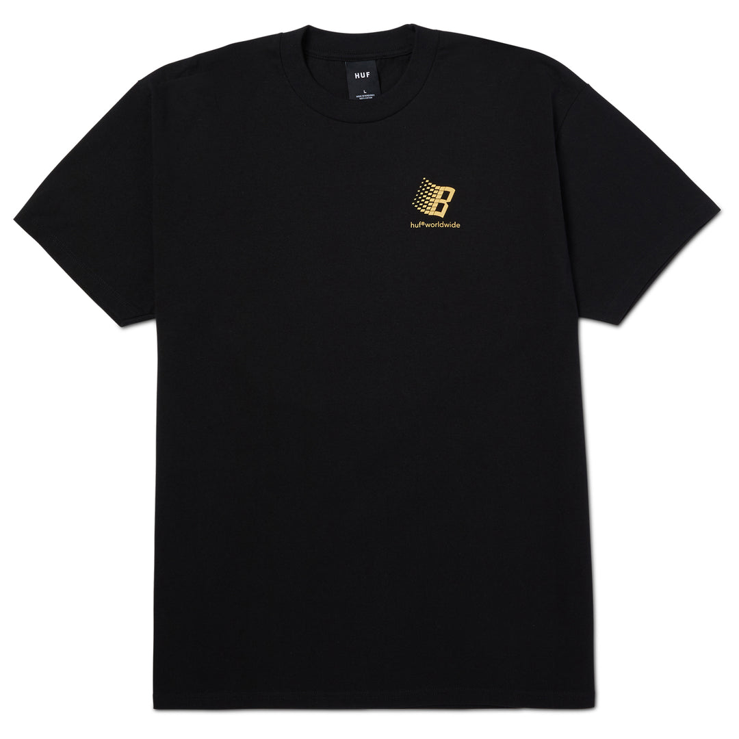 Huf x Bronze T-Shirt Black