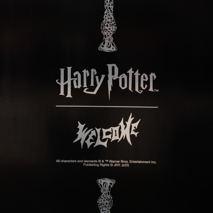Harry Potter x Welcome Finale On Boline 2.0 Black Dip Deck 9.5"