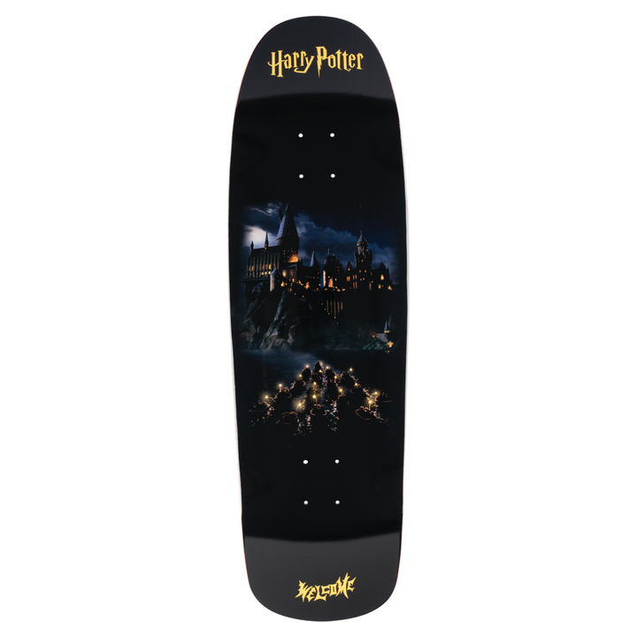 Harry Potter x Welcome Arrival On Slappy Slap Black/Gold Foil Deck 9.75"