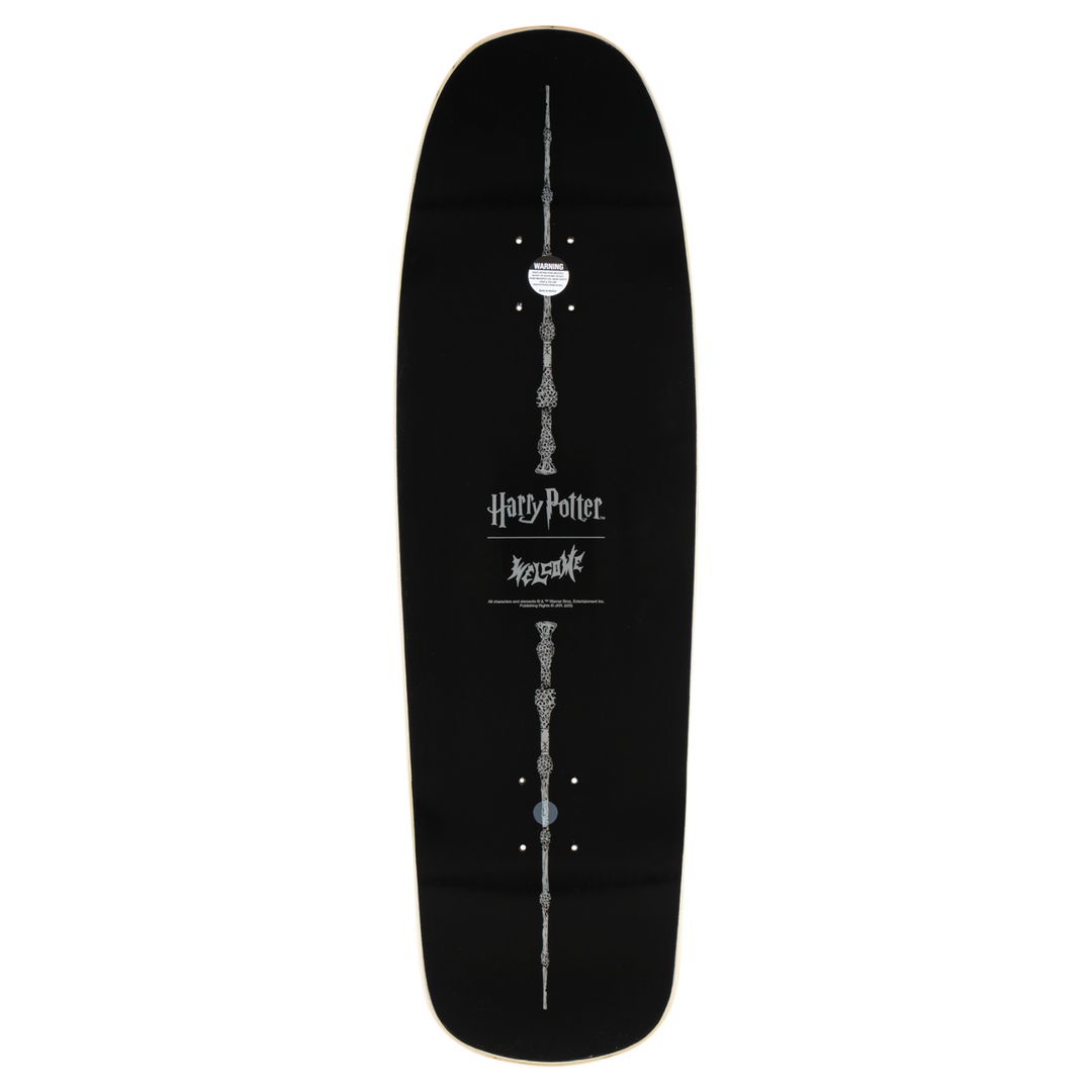 Harry Potter x Welcome Arrival On Slappy Slap Black/Gold Foil Deck 9.75"