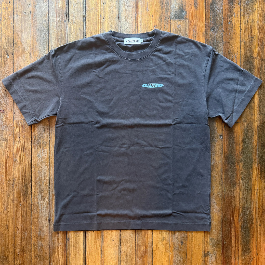Dauter Oval Tee Faded Black
