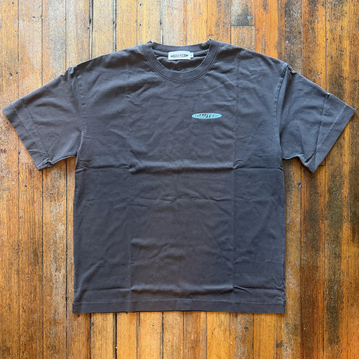 Dauter Oval Tee Faded Black
