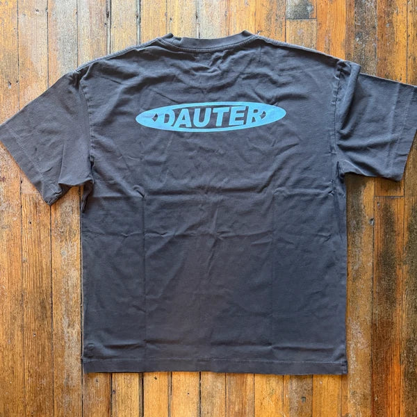Dauter Oval Tee Faded Black