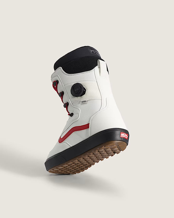 Vans Invado OG Snowboard Boots Marshmallow/Racing Red
