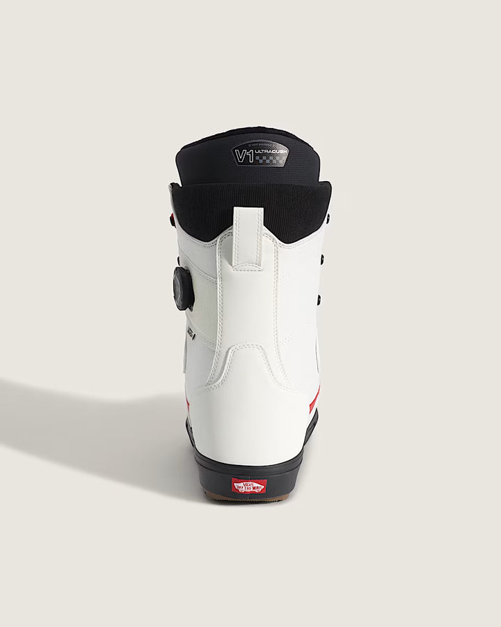 Vans Invado OG Snowboard Boots Marshmallow/Racing Red
