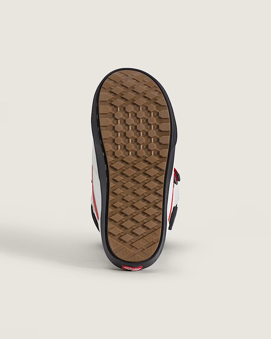 Vans Invado OG Snowboard Boots Marshmallow/Racing Red