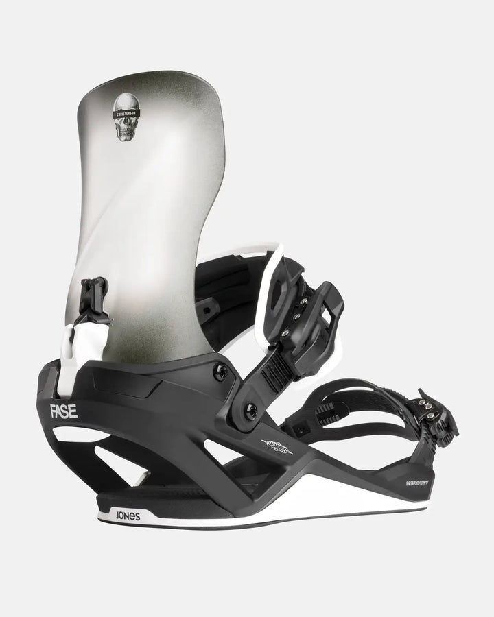 Jones Mercury FASE Snowboard Bindings Black Surf Series