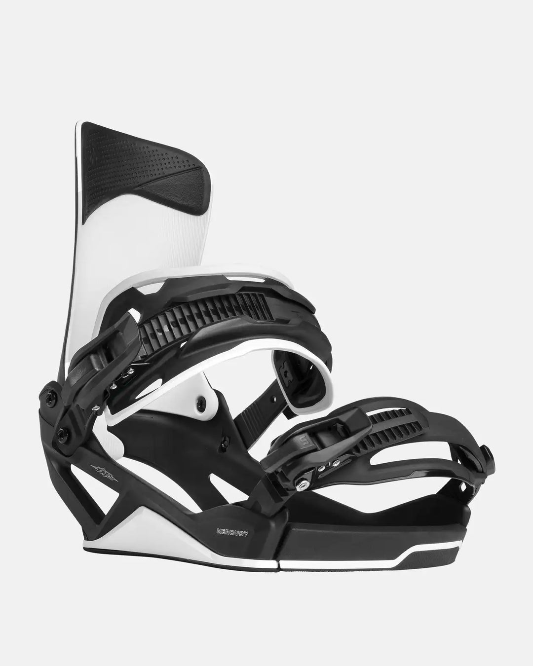 Jones Mercury FASE Snowboard Bindings Black Surf Series