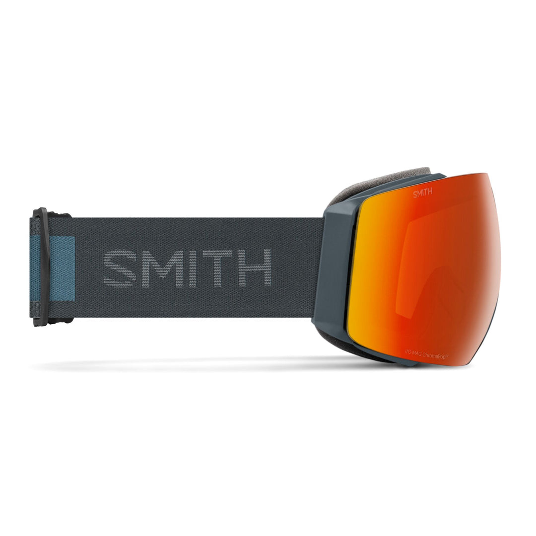 Smith I/O Snowboard Goggles Slate/ChromaPop Sun Red Mirror