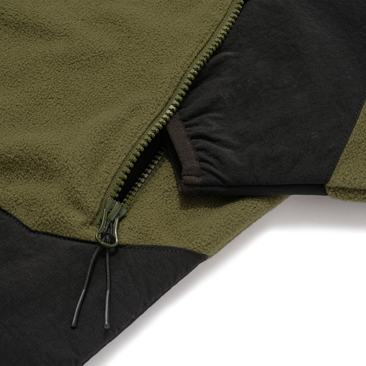 Howl Zip Polar Fleece Jacket Army