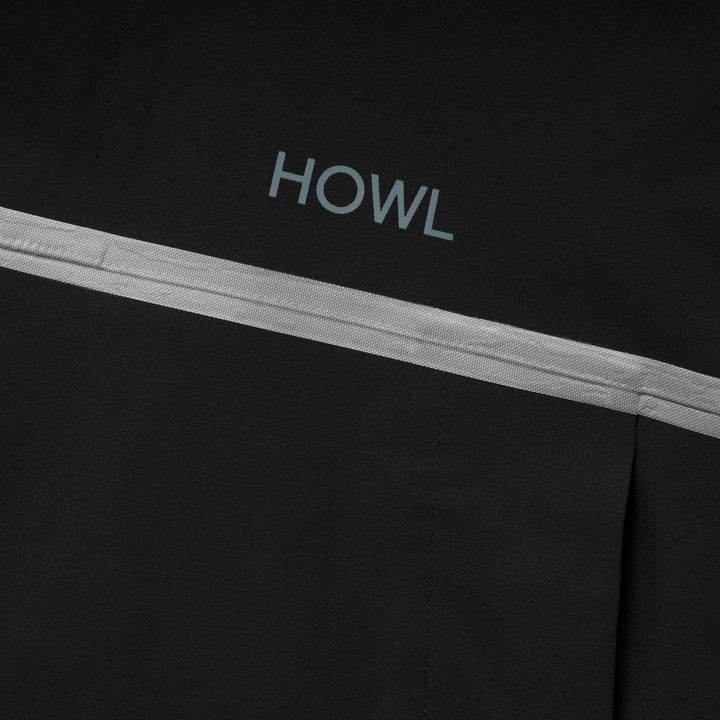 Howl Taped Snowboard Jacket - Black