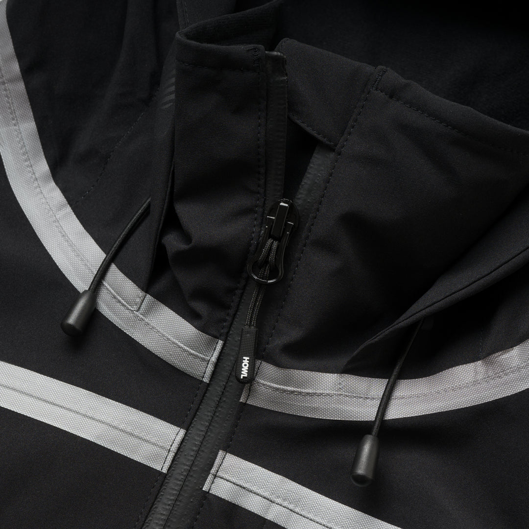 Howl Taped Snowboard Jacket - Black