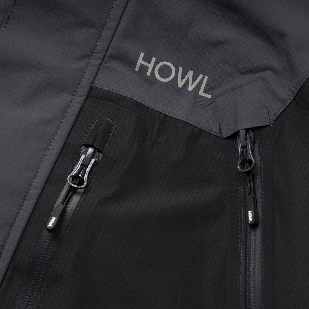 Howl Shell Snowboard Jacket - Black