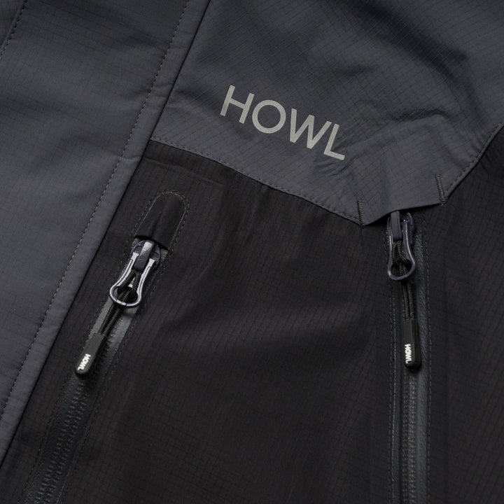 Howl Shell Snowboard Jacket - Black