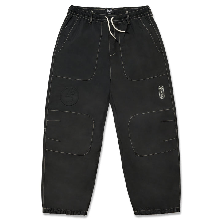 Howl X Public Snowboard Pants - Black
