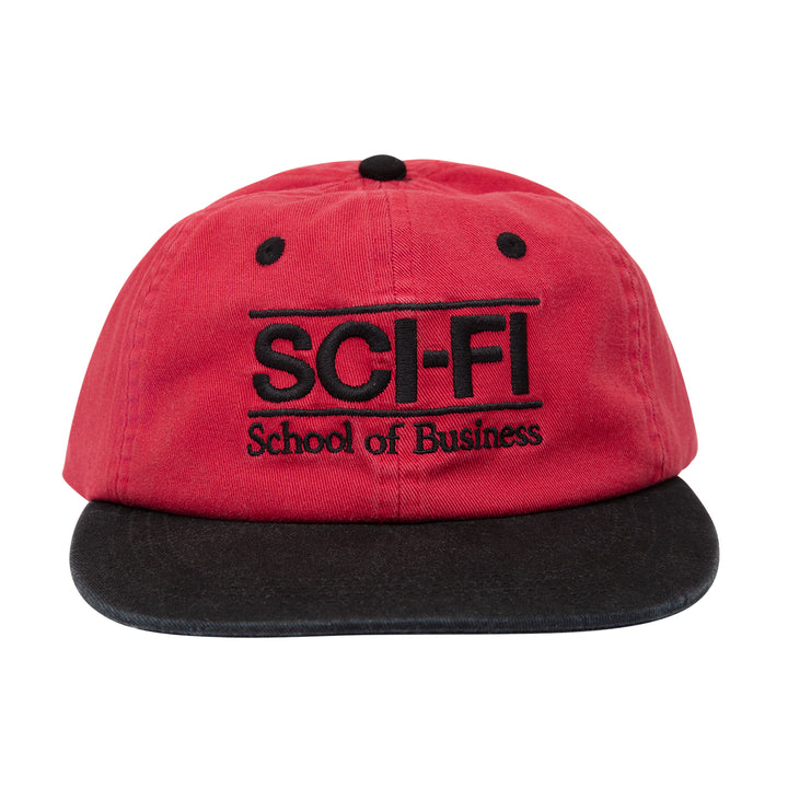 Sci-Fi Fantasy School Of Business Hat Red/Black