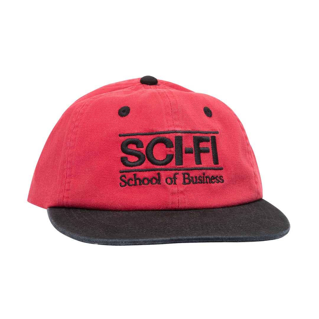 Sci-Fi Fantasy School Of Business Hat Red/Black
