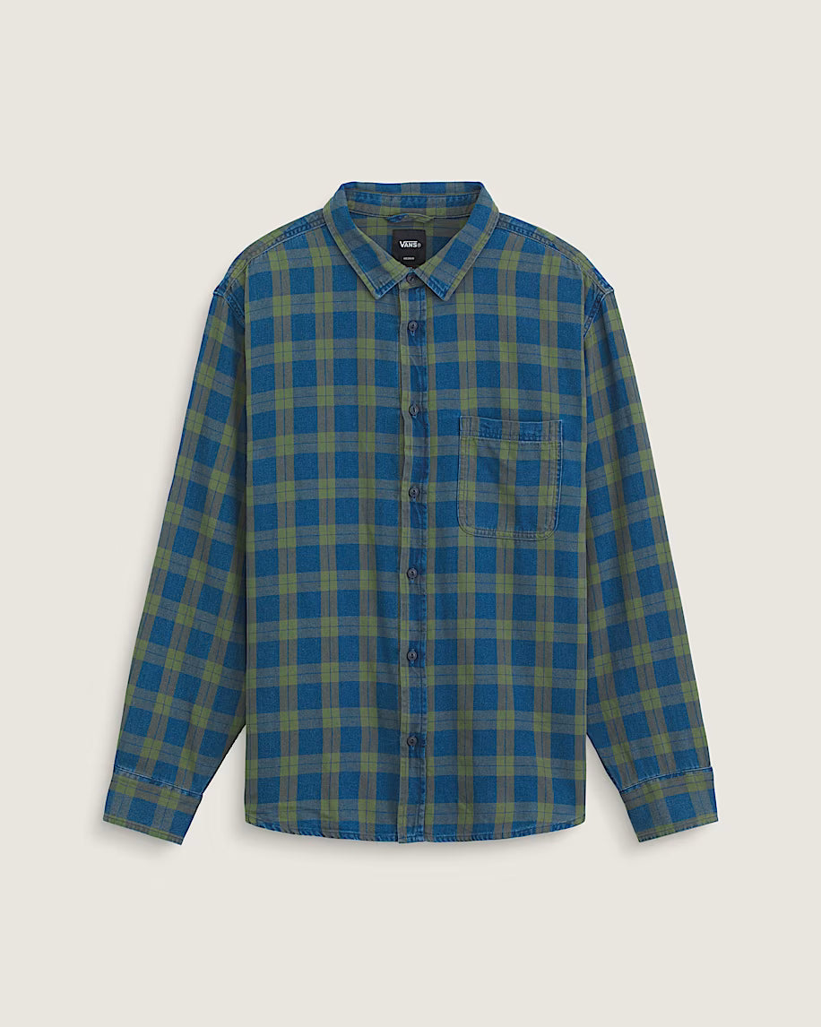 Vans Lawson Solid Oxford Long Sleeve Shirt Men
