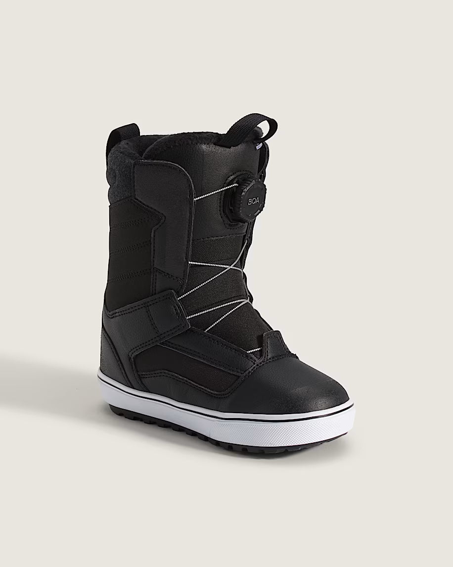 Vans Little Kids Juvie Linerless Snowboard Boots Black/White