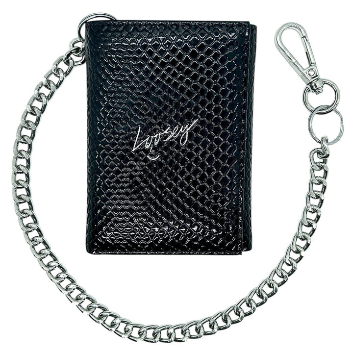Loosey Loves You Metallic Black Chain Gang