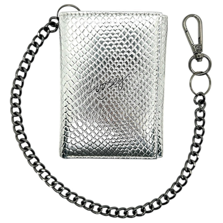 Loosey Loves You Metallic Silver Chain Gang
