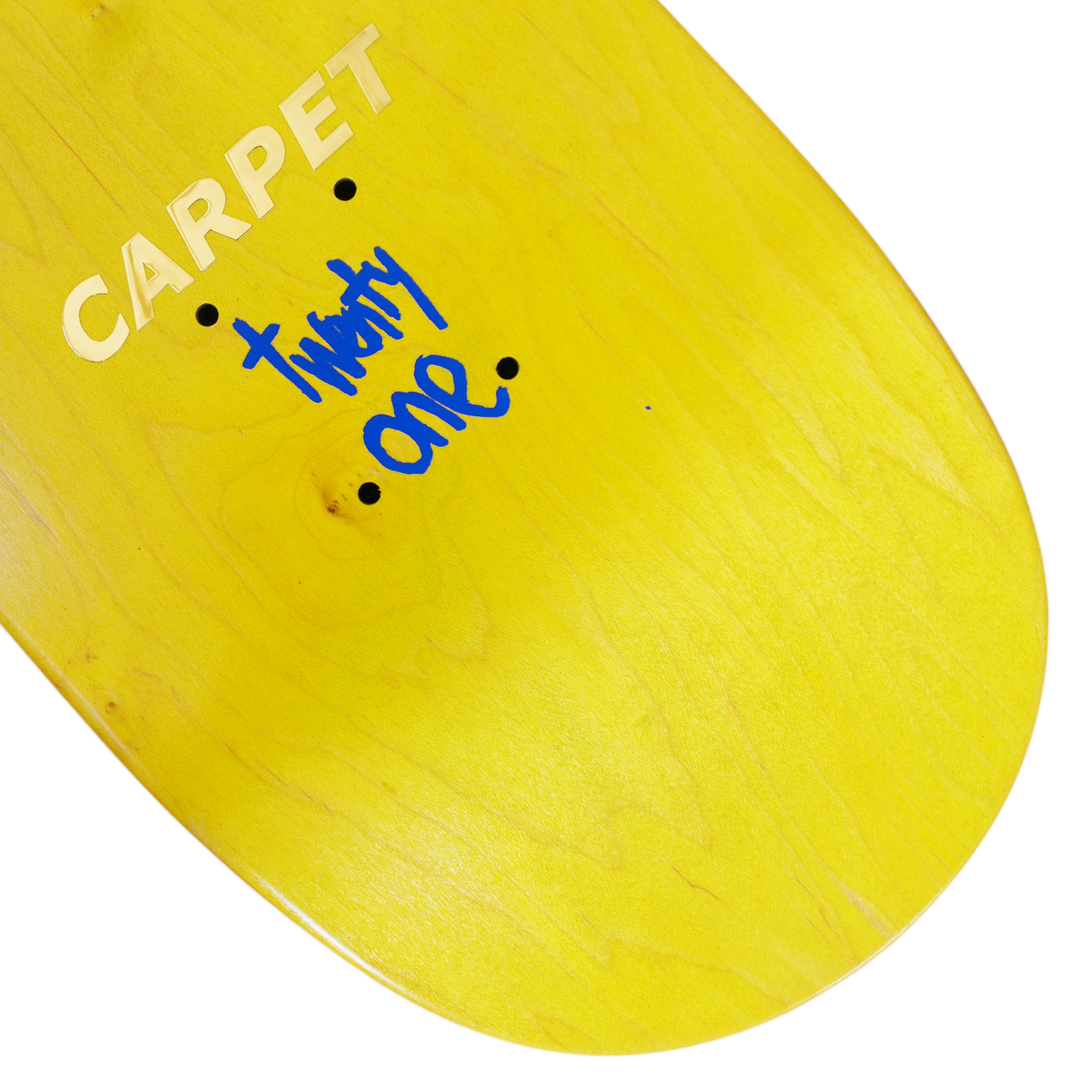 Carpet Low IQ Dog Deck 8.25" (Assorted Colors)