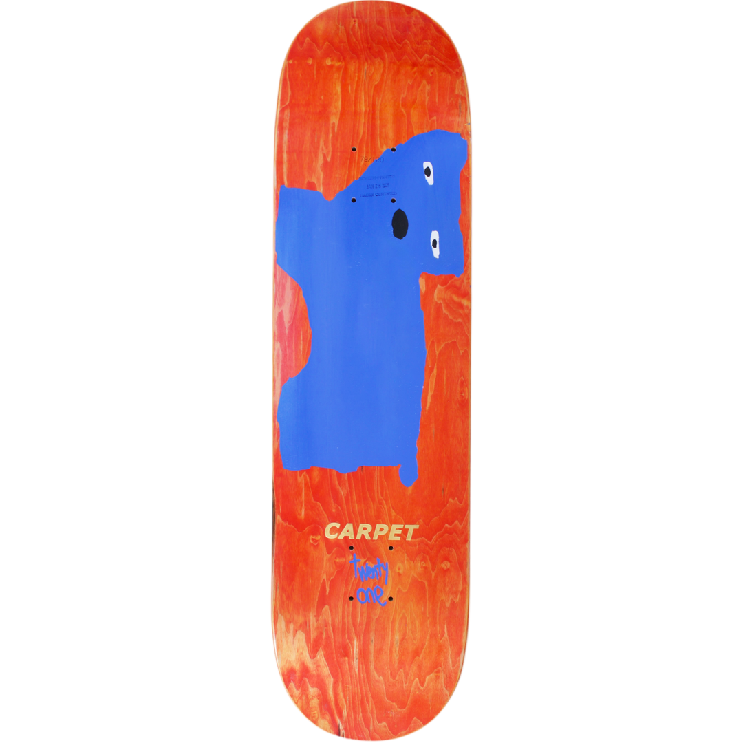 Carpet Low IQ Dog Deck 8.25" (Assorted Colors)