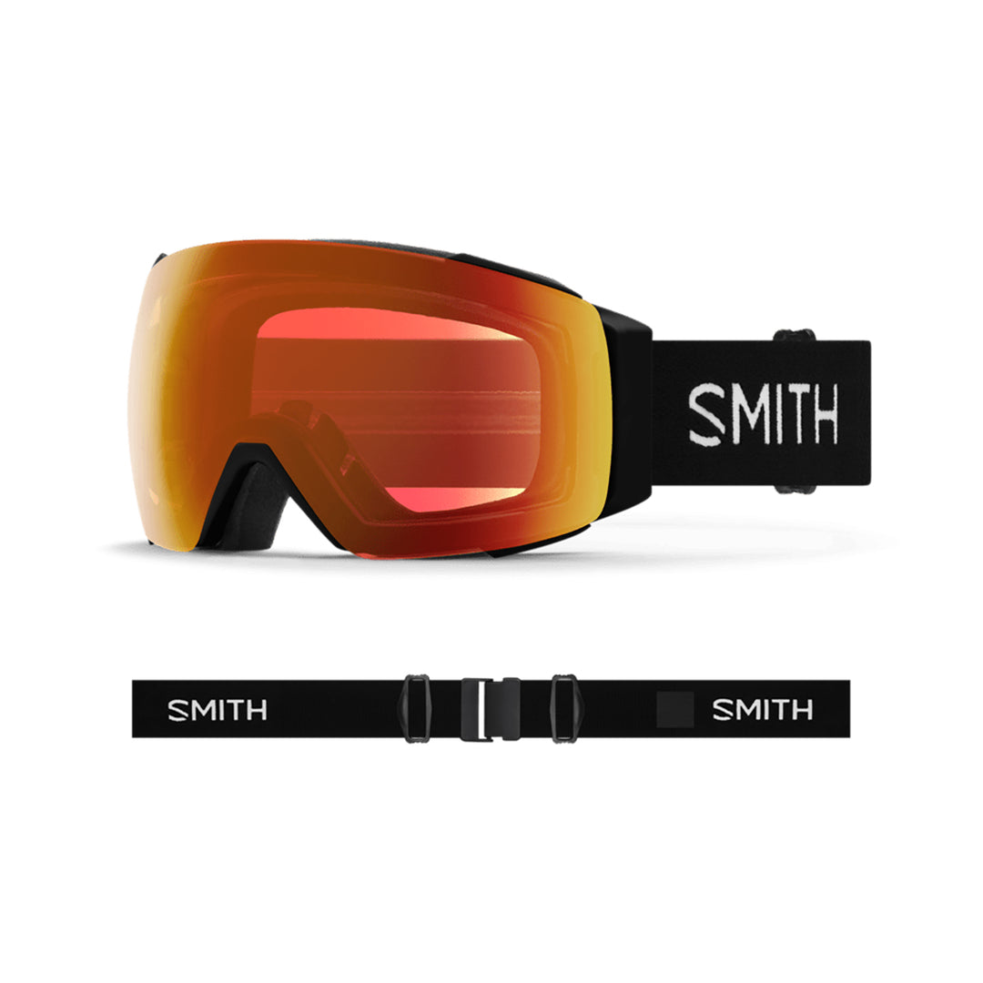 Smith I/O MAG Goggles Black/ChromaPop Everyday Red Mirror