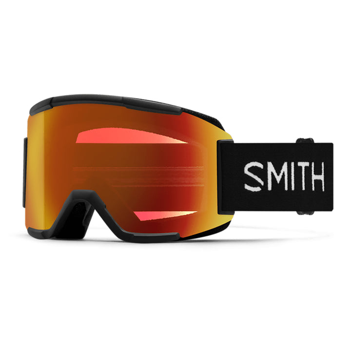 Smith Squad Goggles Black/ChromaPop Everyday Red Mirror