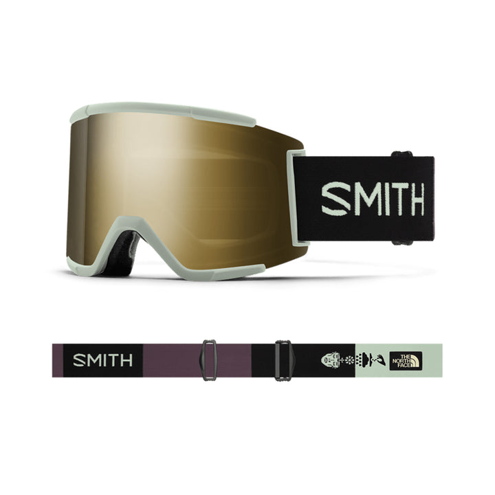 Smith Squad XL Goggles TNF Jess Kimura/ChromaPop Sun Black Gold Mirror