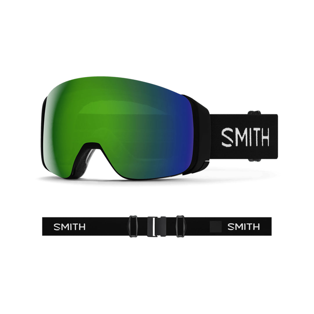 Smith 4D MAG Goggles Black/ChromaPop Sun Green Mirror