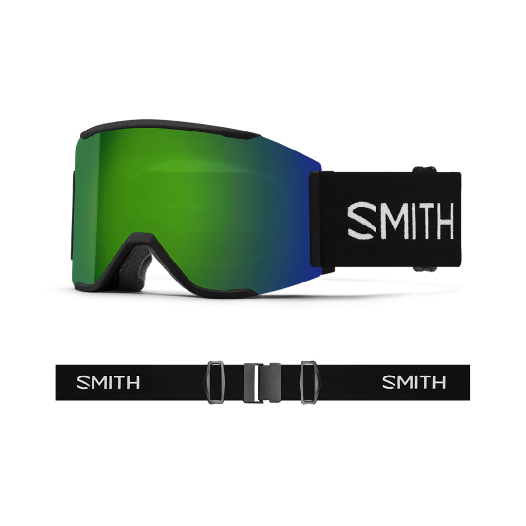 Smith Squad MAG Goggles Black/ChromaPop Sun Green Mirror