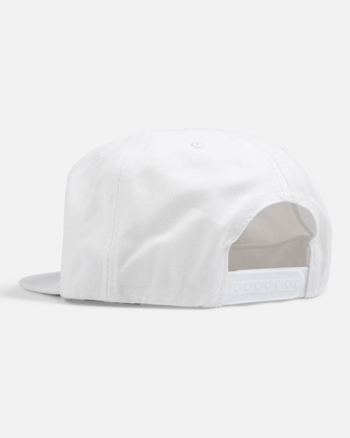 Thrasher Mag Logo Snapback Hat - White