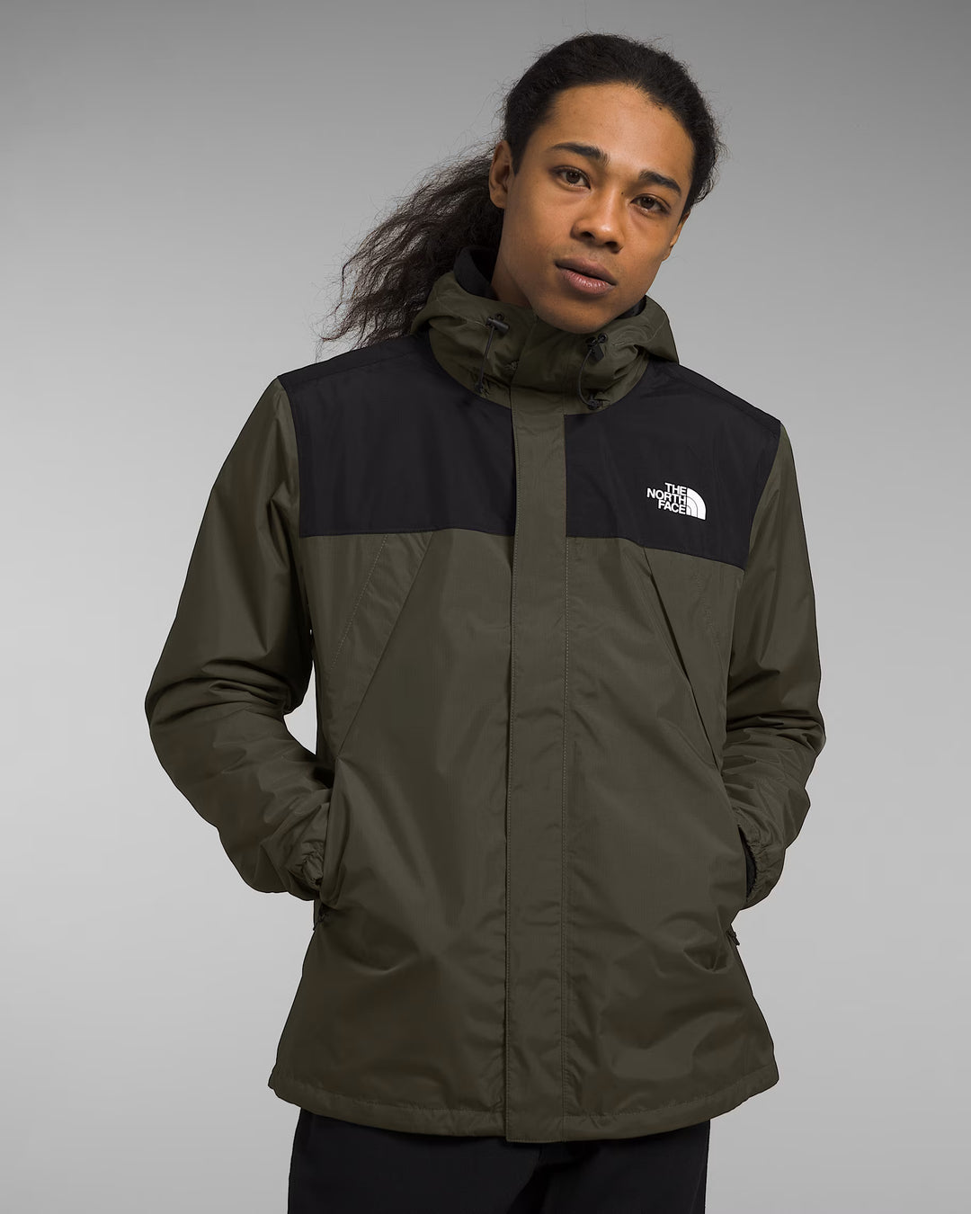 The North Face Men's Antora Triclimate Jacket New Taupe Green/Black