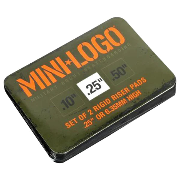 Mini Logo Riser Pads 1/4"