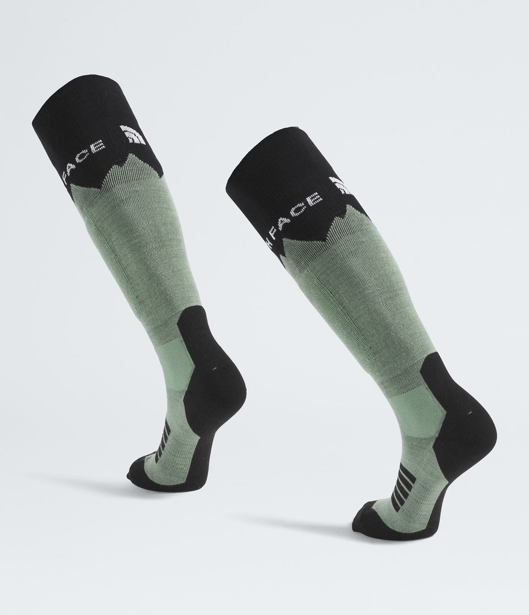 The North Face Mountain Resort Ski Sock Slate Moss/TNF Black