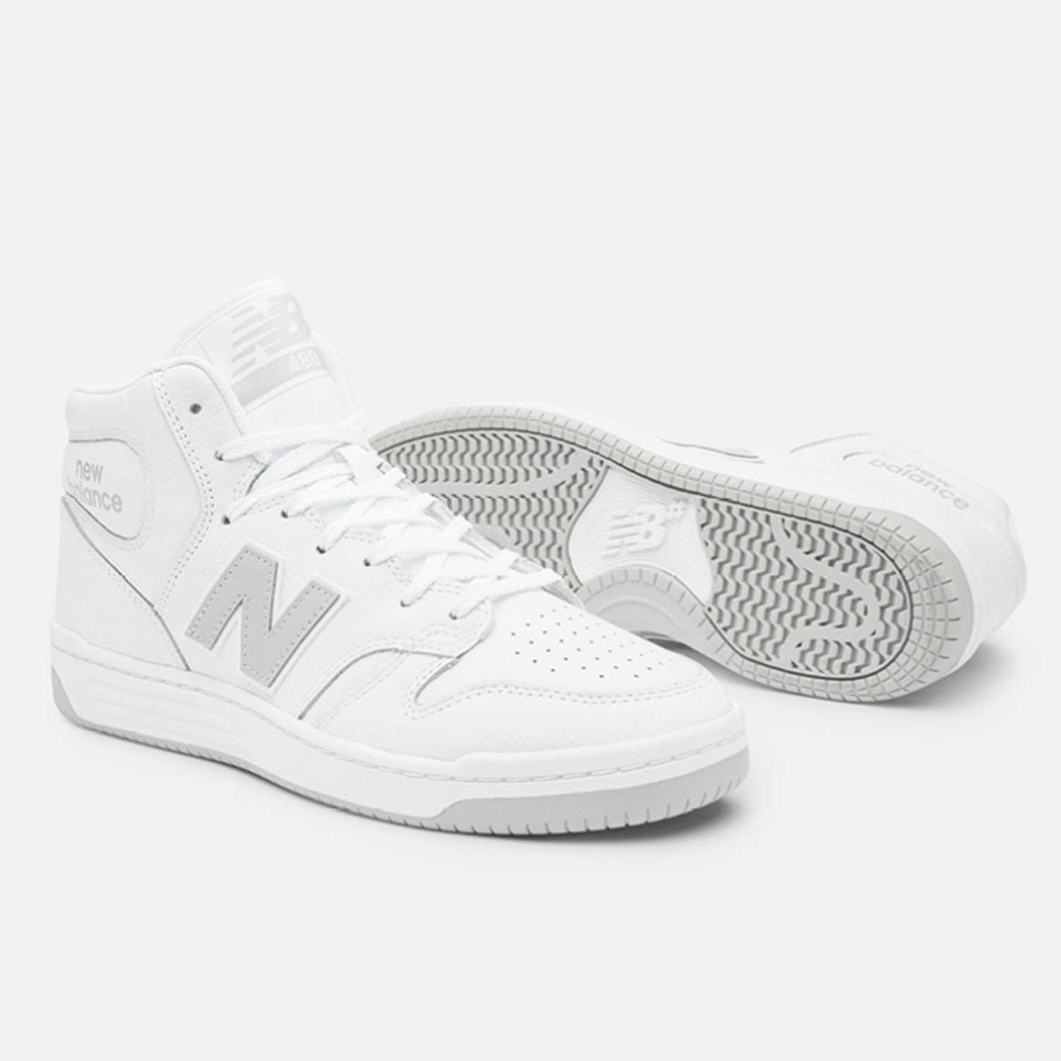 New Balance Numeric 480 High White/Grey (NM480HWG) – Eastern