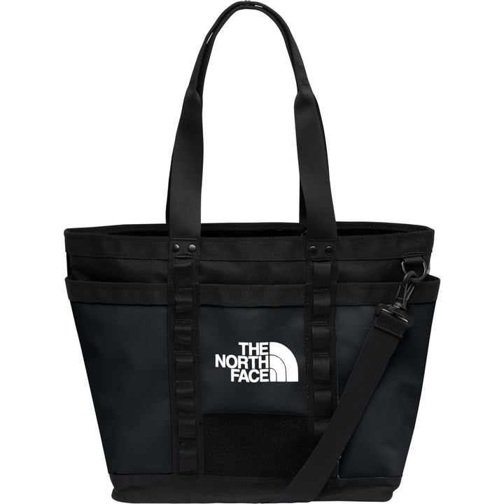 The North Face Explore Utility Tote Bag TNF Black/TNF White-NPF