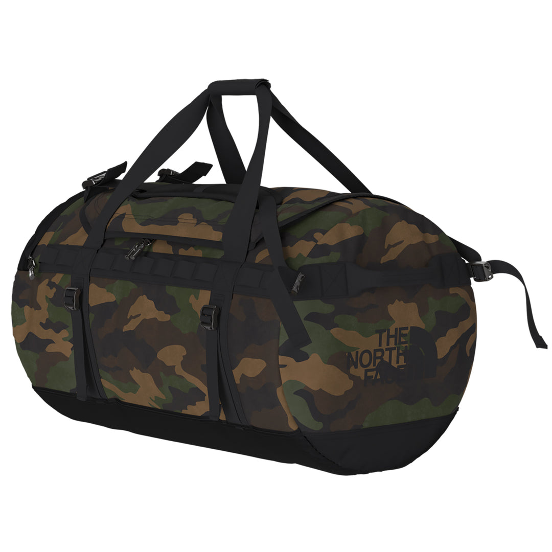 The North Face Base Camp Duffel Bag (Large) Black Camo/TNF Black