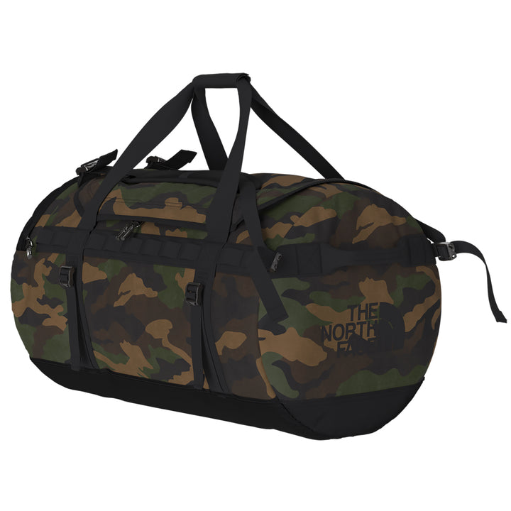 The North Face Base Camp Duffel Bag (Large) Black Camo/TNF Black