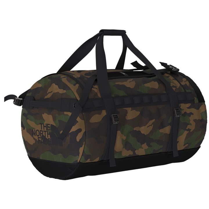 The North Face Base Camp Duffel Bag (Large) Black Camo/TNF Black